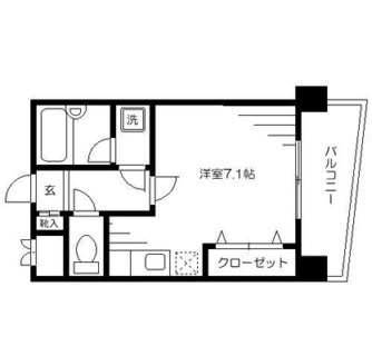 東京都豊島区雑司が谷２丁目 賃貸マンション 1R