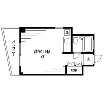 東京都豊島区池袋２丁目 賃貸マンション 1R