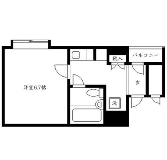 東京都荒川区荒川５丁目 賃貸マンション 1K