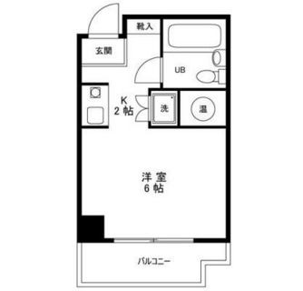 東京都豊島区北大塚２丁目 賃貸マンション 1K