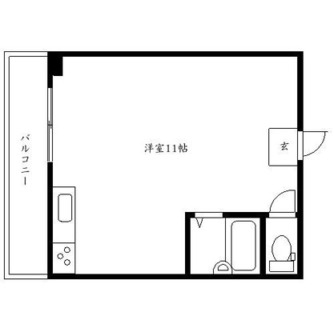 東京都北区田端新町１丁目 賃貸マンション 1R