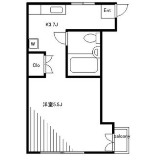 東京都新宿区下落合４丁目 賃貸マンション 1K