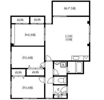 東京都台東区根岸５丁目 賃貸マンション 3SLDK