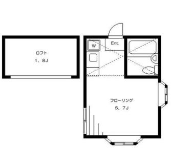 東京都新宿区高田馬場３丁目 賃貸アパート 1R