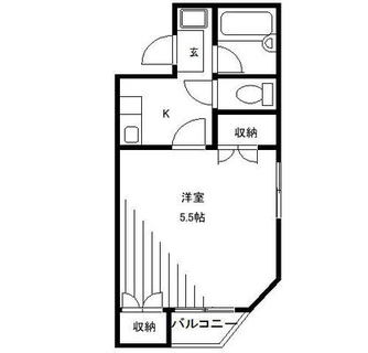 東京都新宿区下落合２丁目 賃貸マンション 1K