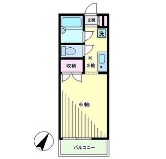 東京都豊島区上池袋１丁目 賃貸マンション 1K