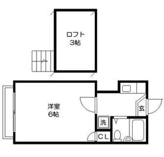 東京都豊島区西巣鴨２丁目 賃貸アパート 1K