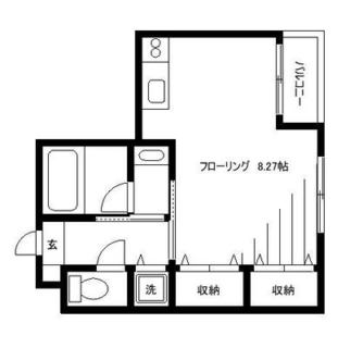 東京都荒川区東尾久４丁目 賃貸マンション 1R