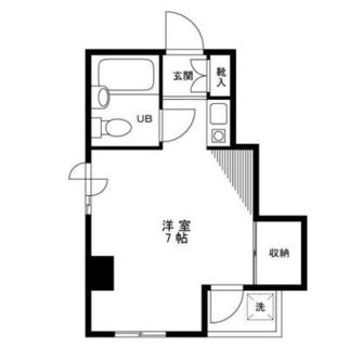 東京都北区中里１丁目 賃貸マンション 1R