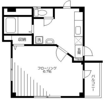 東京都千代田区岩本町２丁目 賃貸マンション 1K