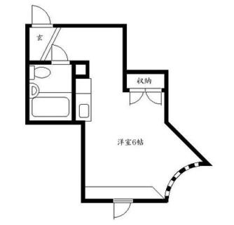 東京都豊島区巣鴨４丁目 賃貸マンション 1R