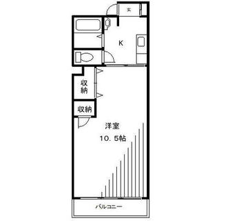 東京都豊島区北大塚３丁目 賃貸マンション 1K