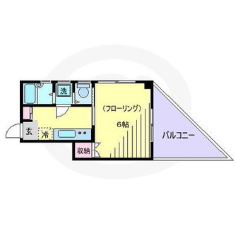 東京都北区田端新町３丁目 賃貸マンション 1K