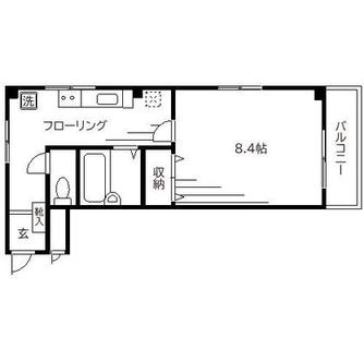 東京都豊島区北大塚３丁目 賃貸マンション 1DK