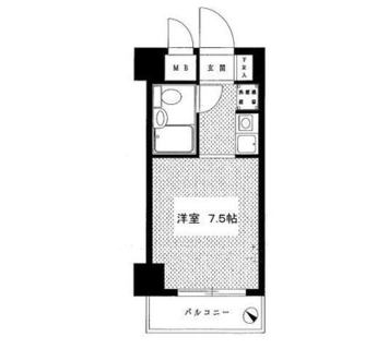 東京都台東区根岸１丁目 賃貸マンション 1R