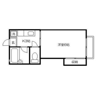 東京都豊島区南大塚１丁目 賃貸アパート 1K