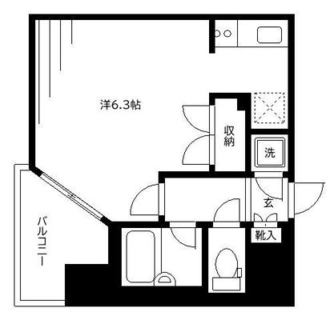 東京都豊島区北大塚１丁目 賃貸マンション 1R