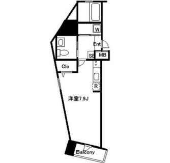 東京都荒川区西日暮里２丁目 賃貸マンション 1R