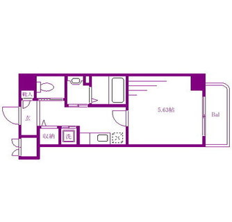 東京都豊島区北大塚２丁目 賃貸マンション 1K