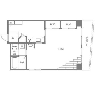 東京都豊島区北大塚２丁目 賃貸マンション 1K