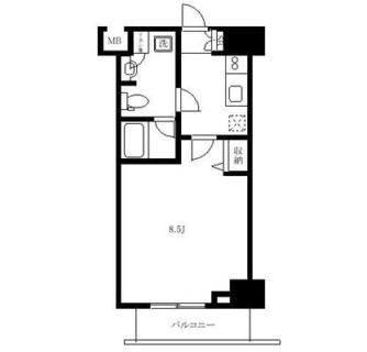 東京都台東区台東２丁目 賃貸マンション 1K