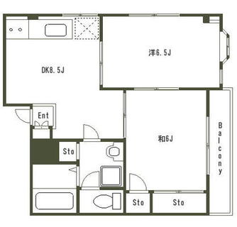 東京都豊島区巣鴨３丁目 賃貸マンション 2DK
