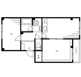 東京都豊島区西池袋２丁目 賃貸マンション 2DK