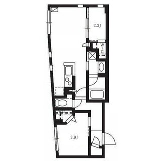 東京都北区中里２丁目 賃貸マンション 2LDK