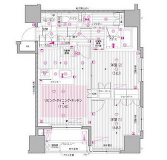 東京都豊島区上池袋２丁目 賃貸マンション 2LDK