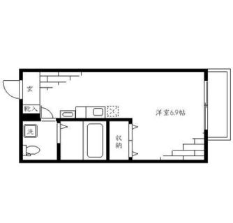 東京都豊島区西巣鴨１丁目 賃貸アパート 1R