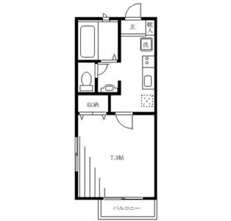 東京都豊島区東池袋２丁目 賃貸アパート 1K