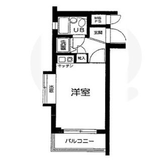 東京都北区田端３丁目 賃貸マンション 1R