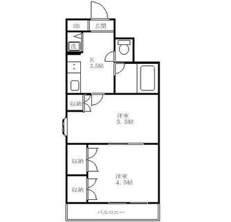 東京都北区東田端１丁目 賃貸マンション 2K