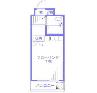 東京都豊島区上池袋１丁目 賃貸マンション 1R