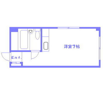 東京都北区田端２丁目 賃貸マンション 1R